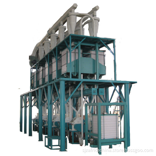 50ton Per Day Flour Machinery. Making Super White Flour. (50TPD)